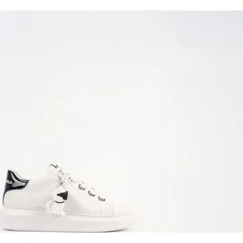 Dámské tenisky Dámské Nízké tenisky KARL LAGERFELD KAPRI KEY RING CHOUPETTE KL62536C-011 – Bílá 36
