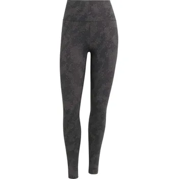 Dámské legíny Dámské Legíny ADIDAS ALL ME AOP L JZ0187 – Šedá M