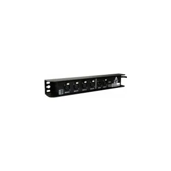 Řízení osvětlovací techniky DMX mini splitter 4-kanálový, opticky izolovaný, 3-pin XLR