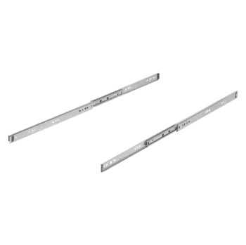 Nábytkové kování Teleskopické lišty, ocelové pro boční montáž, plný výsuv, nosnost do 45 kg K2380.0500