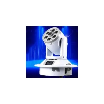 Světelný efekt Podhledová otočná LED Spot + Wash hlava 100W RGBW, Gobo, DMX