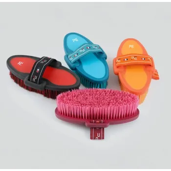 Čištění pro koně Mekký kartáč Premier Equine Barva: růžová