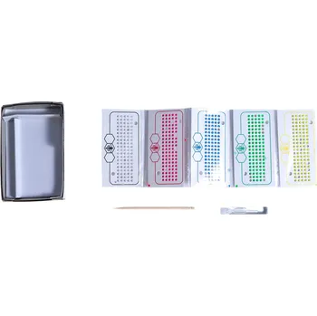 Sada 5 opalitových značek + lepidlo