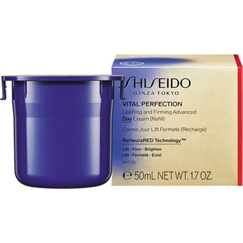 Pleťový krém Shiseido Vital Perfection Uplifting & Firming Advanced Day Cream Refill SPF 30 - Náplň zpevňujícího pleťového krému 50 ml