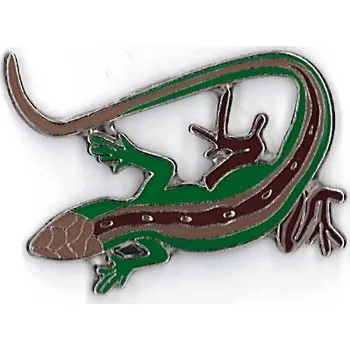 Odznáček - ještěrka obecná