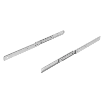 Nábytkové kování Teleskopické lišty, ocelové pro boční montáž, extra výsuv, nosnost do 70 kg K2389.0305