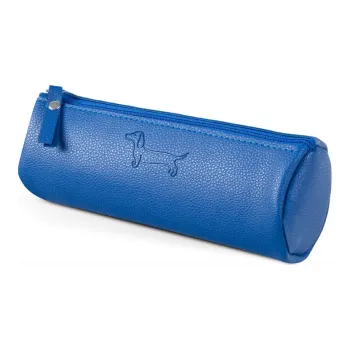Penál Penál etue válcová Sausage Dog dark blue 7x20cm
