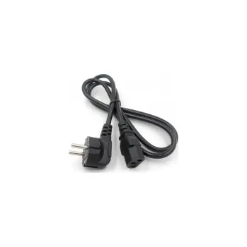 Napájecí kabel Napájecí EURO kabel 230 V, 1,2 m, černý