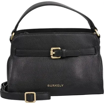 Kabelka BURKELY Kožená kabelka do ruky i přes rameno Demi 1001904.46.10 černá