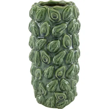 Váza Váza “avokádo”, keramika, 18x18x35,5 cm (C7.cz prodává vysoce kvalitní dekorativní výrobky. Přijeďte se o kvalitě výrobků přesvědčit do našeho kamenného obchodu na vlastní oči.)