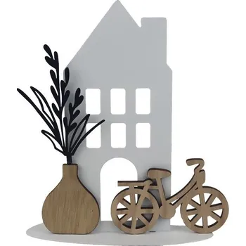 Velikonoční dekorace Dekorace domeček K4727