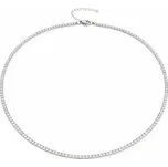 Ocelový náhrdelník se zirkony Kilye