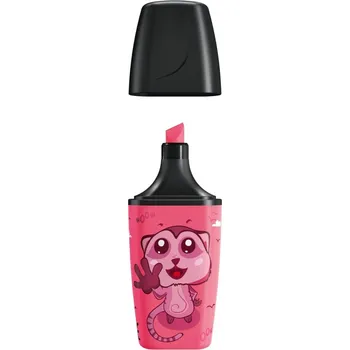 Kancelář Zvýrazňovač STABILO BOSS MINI Animal Vibes - růžová