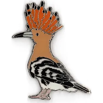 Odznáček - dudek chocholatý