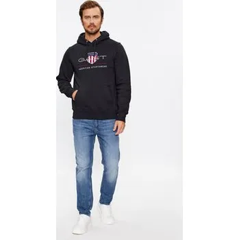 Pánská mikina Gant Mikina Archive Shield 2047082 Černá Regular Fit L