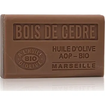 Mýdlo Label Provence Nature BIO mýdlo z Marseille Cedrové Dřevo 125g Label Provence