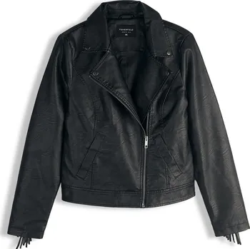 Dámská bunda GATE Koženková bunda s třásněmi 42 226-0013/89