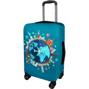 Příslušenství k zavazadlu KUFRYPLUS Obal na kufr Z302 Kolem světa S