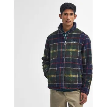 Pánská casual bunda Barbour Tartan Sherpa Fleece — Classic Tartan