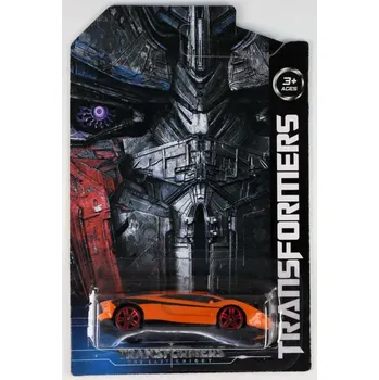 autíčko Lamborghini Aventador Transformers oranžová 1:64 - Mattel Lamborghini Aventador - Transformers