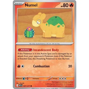 Sběratelská karetní hra Numel 027/217 - Ascended Heroes Typ karty: Non-Holo