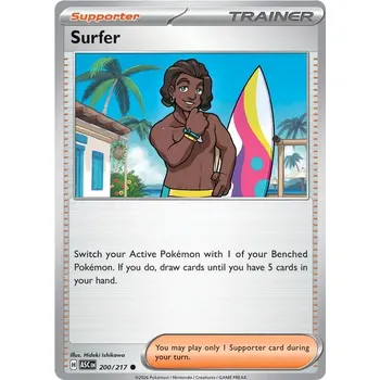 Sběratelská karetní hra Surfer 200/217 - Ascended Heroes Typ karty: Non-Holo