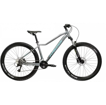 Jízdní kolo KROSS LEA 4.0, rám 14" (XS), model 2026, pneu 27,5", barva šedá/tyrkysová - ZDARMA dopravné, seřízení, odborná montáž a sada světel! (Záruka nejlepší ceny. Nalezli jste někde lepší cenu? Napište nám a zkusíme ji trumfnout! )