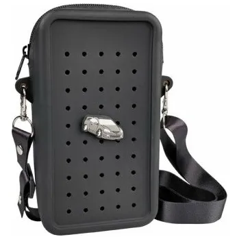 Penál Gifty - Silikonová crossbody taštička černá + 1 pin zdarma