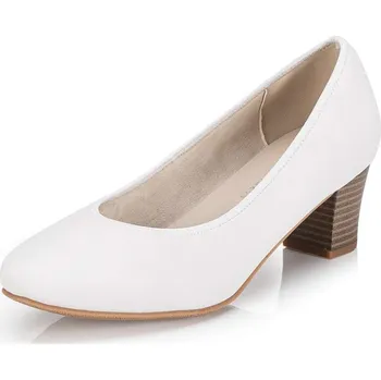 Dámské lodičky Dámské lodičky RIEKER 44650-80 bílá S6 38