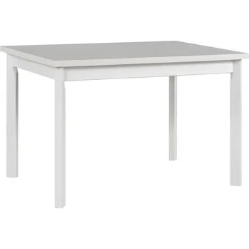 Jídelní stůl Drewmix Jídelní stůl Max 5 P Zvolte barvu horní desky: Bílý (borovice andersen), Zvolte barvu nožek: Kašmír