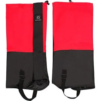 Cyklistické návleky Merco Outdoor Protector návleky na nohy červená rozměr junior