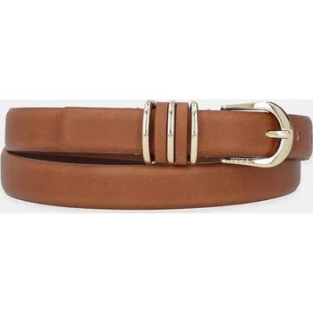 Opasek Kožený pásek BOSS Carol-G-Loops_Sz20 50548549 hnědá 88X, vel. 80