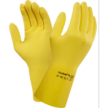 Rukavice na úklid CXS rukavice ECONOHANDS PLUS, latexové, žluté vel. 10 (XL)