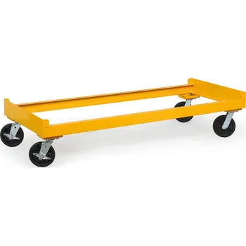 Pojízdný vozík pro stojan na sudy 3x 208 l, nosnost 1000 kg