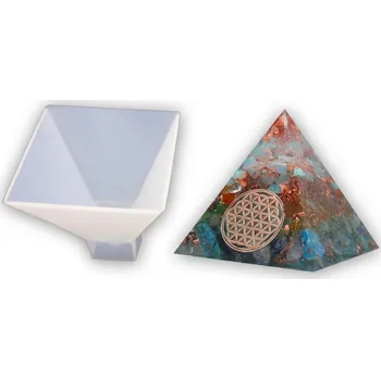 Silikonová forma – široká pyramida 9,5 cm