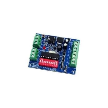 Ovladač světel 4-kanálový RGBW LED DMX512 stmívač DC 5-24 V, 16 A