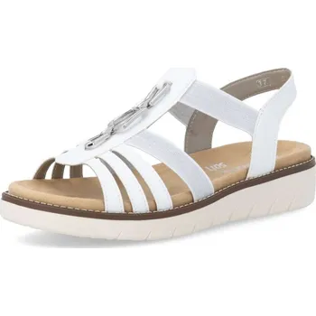 Dámské sandále Rieker Dámské sandály REMONTE D2041-80 bílá S6 44