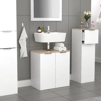 Koupelnový nábytek VCM Skříňka pod umyvadlo „Donali“, dub sonoma 496926