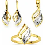 Stříbrná souprava Bicolor