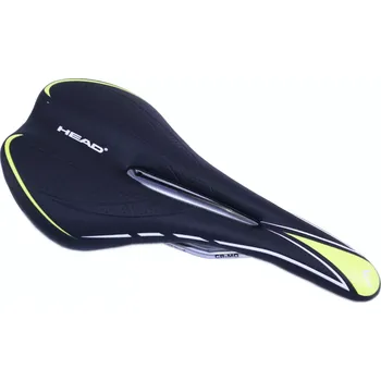 Sport Velo Sedlo Velo Flow s dírou , barva černo - fluo žlutá