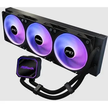 Počítač ASRock PRO 360 ARGB komplet vodního chlazení CPU intel AMD (PR360 ARGB BLACK)