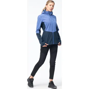 Dámská bunda Dámská Softshellová bunda ELBRUS SIGNES WO'S M000280749 – Fialová L