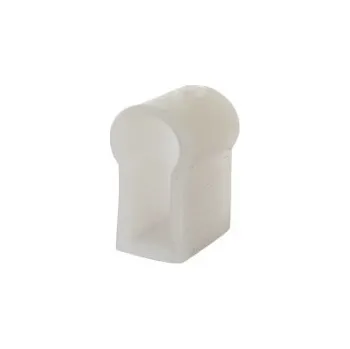 LED páska Bílá silikonová záslepka pro neonový LED pásek 10x 23 mm