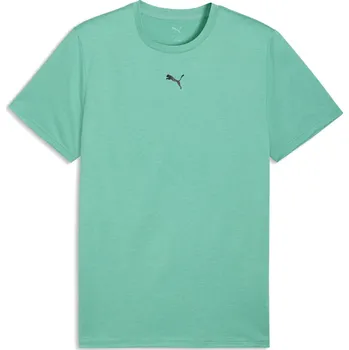 Pánské tričko Pánské Tričko s krátkým rukávem PUMA M TAD ESSENTIALS HEATHER CAT TEE (CF SMALL CAT) 52592040 – Zelená M