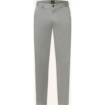 Pánské kalhoty Boss Pánské Chino Kalhoty Chino Slim Fit, šedá, 38