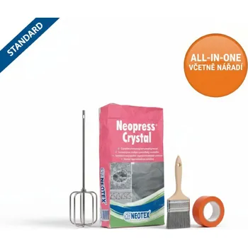 tekutá izolace IZOLUJTO.CZ Sestava: Krystalická hydroizolace – All-in-One (15 m² – aby beton nepustil ani kapku)