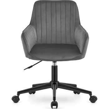Křeslo Tmavě šedé kancelářské křeslo ROXY