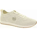 BUGATTI Dámské béžové textilní tenisky 435-AVB02-6950-5251-845 Velikost 37