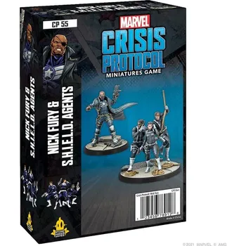 Desková hra Atomic Mass Games Marvel Crisis Protocol Nick Fury & S.H.I.E.L.D. Agents