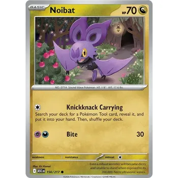 Karetní hra Noibat 156/217 - Ascended Heroes Typ karty: Non-Holo